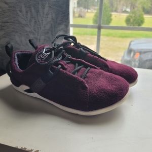 Xero Shoes Pacifica Women's Minimalist Wool Shoe Burgundy (disclaimer)